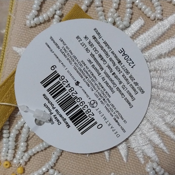 Izzy and Oliver tote,with matching pouch passport book and 2 luggage tags - Picture 8 of 12